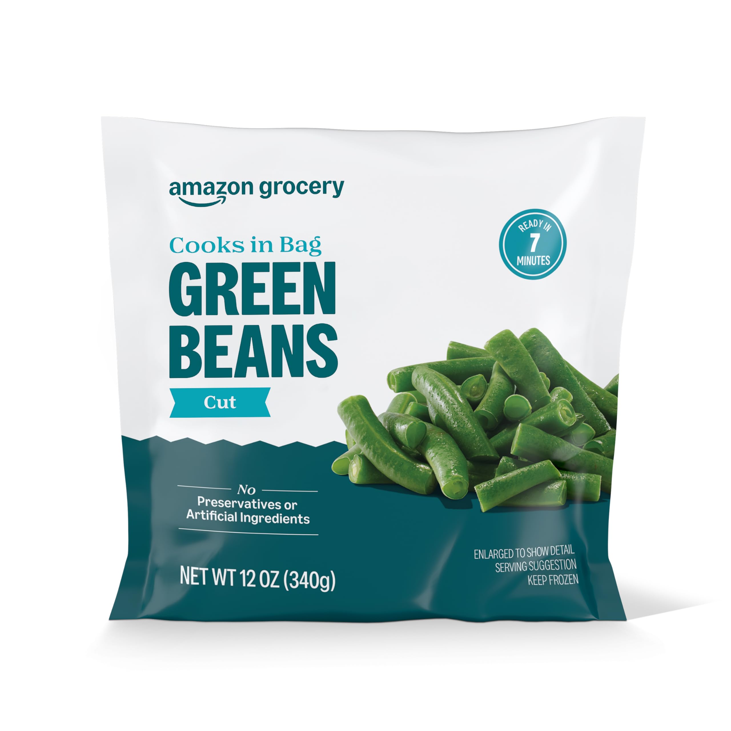 Amazon.com: Amazon Grocery, Green Beans, Cut, 12 Oz, Frozen